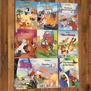 Vintage Disney Book Bundle – Classic Storybook Lot